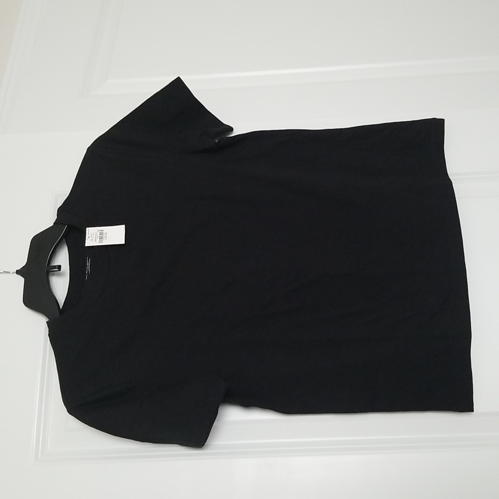 Boys softest crew neck black t-shirt